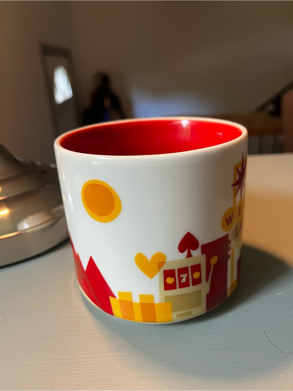 Starbucks Las Vegas Welcome Ceramic Mug White and Red “you are here”  collection - Picture 9 of 9